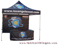 10 x 10 Pop Up Tent - Los Angeles Sol